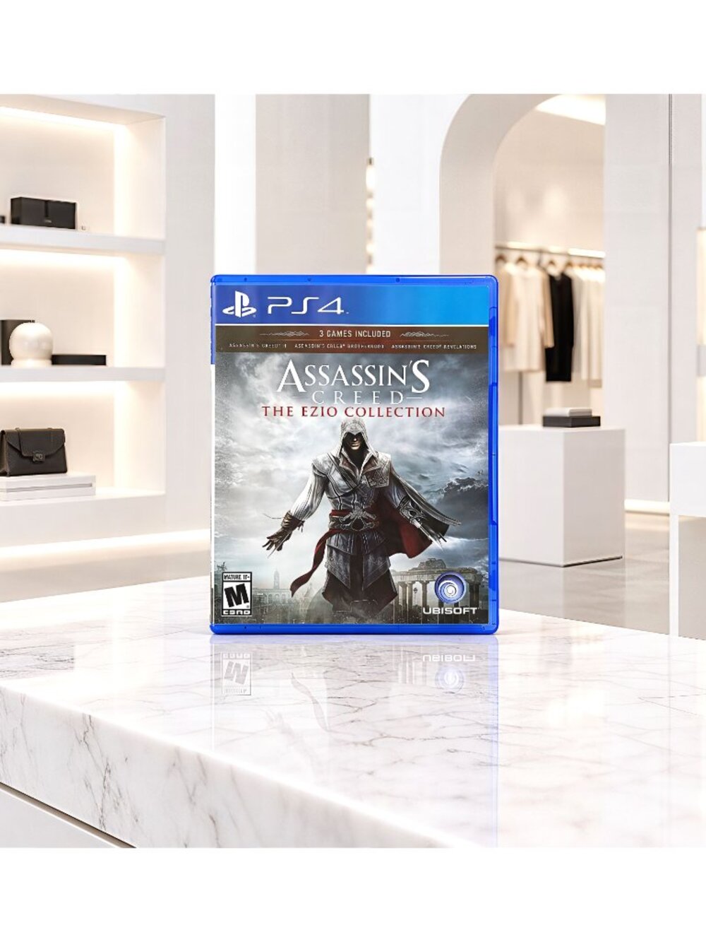 Title: Assassin’s Creed The Ezio Collection PS4 3 Games